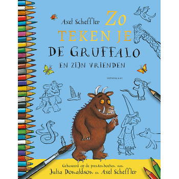 Zo teken je de Gruffalo en zijn vrienden (Hardback) bij Singel 344