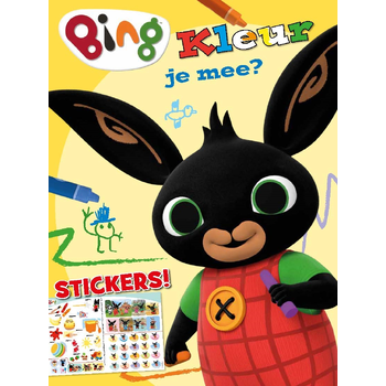 Bing - kleur je met me mee? (Paperback) bij Singel 344