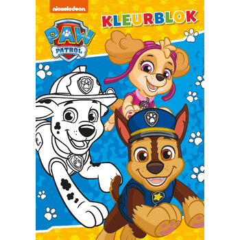 PAW Patrol Kleurblok (Paperback) bij Singel 344