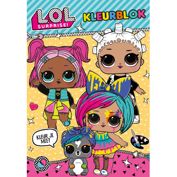 L.O.L. Surprise! Kleurblok (Paperback) bij Singel 344