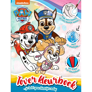 Toverkleurboek Paw Patrol (Paperback) bij Singel 344