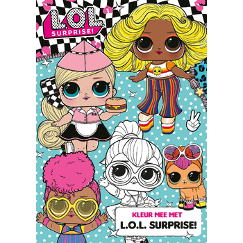 Kleur mee met L.O.L. Surprise! (Paperback) bij Singel 344