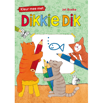 Kleur mee met Dikkie Dik (Paperback) bij Singel 344