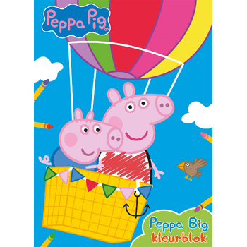 Peppa Big kleurblok (Paperback) bij Singel 344