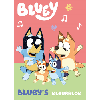 Bluey kleurblok (Paperback) bij Singel 344