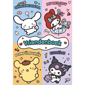 Cinnamorol & vriendjes - vriendenboekje (Hardback) bij Singel 344