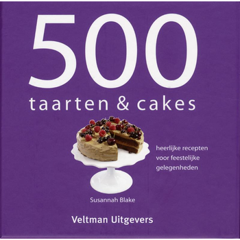 500 taarten & cakes (Hardback) bij Singel 344