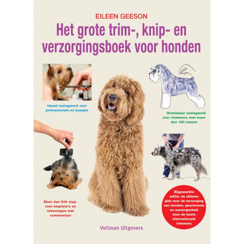 Het grote trim-, knip- en verzorgingsboek voor honden (Hardback) bij Singel 344