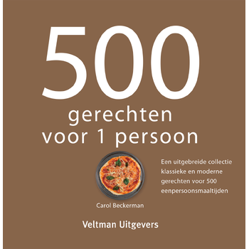 500 gerechten voor 1 persoon (Hardback) bij Singel 344