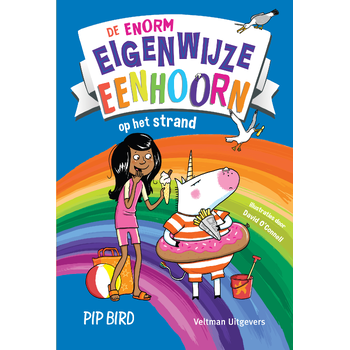 De enorm eigenwijze eenhoorn op het strand (Hardback) bij Singel 344
