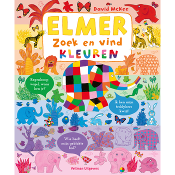Elmer zoek en vind - Kleuren (Hardback) bij Singel 344