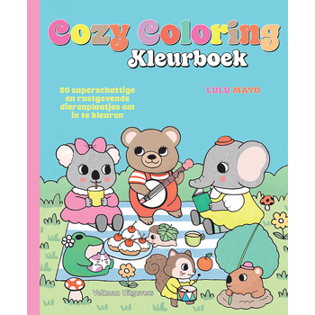 Cozy Coloring Kleurboek (Paperback) bij Singel 344
