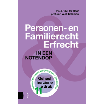 Personen- en Familierecht en Erfrecht (Paperback) bij Singel 344