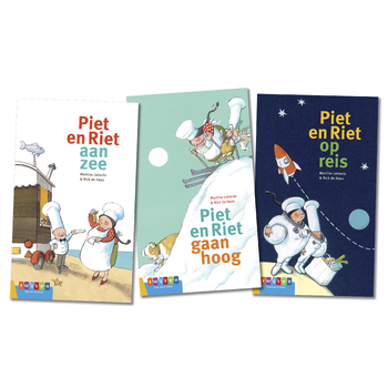 Pakket AVI groeiboeken Piet en Riet (3 titels) bij Singel 344