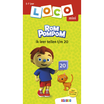 Rompompom ik leer tellen t/m 20 (Paperback) bij Singel 344
