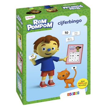 Rompompom cijferbingo bij Singel 344