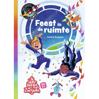 De kleine astronauten - Feest in de ruimte (Hardback) bij Singel 344