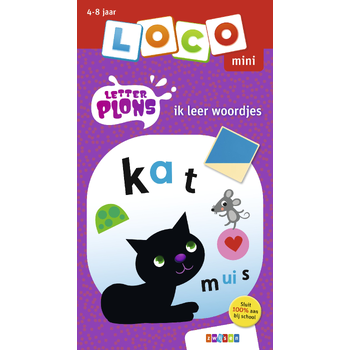 Loco mini Letterplons ik leer woordjes (Paperback) bij Singel 344