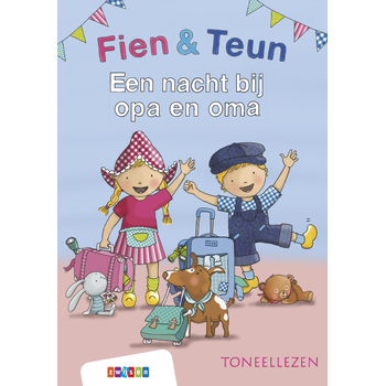 Fien & Teun - Een nacht bij opa en oma (Hardback) bij Singel 344