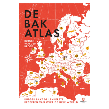 De bakatlas (Hardback) van Rutger Broek