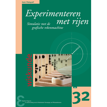 Experimenteren met rijen (Paperback) van Henk Pfaltzgraff