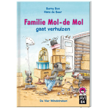 Familie Mol-de Mol gaat verhuizen (Paperback) van Burny Bos