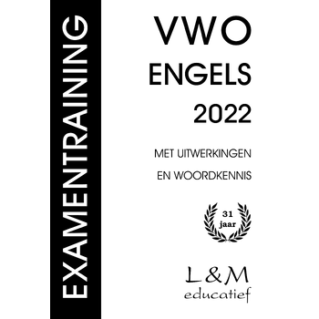 Examentraining Vwo Engels 2022 (Paperback) bij Singel 344