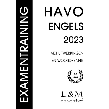 Examentraining Havo Engels 2023 (Paperback) bij Singel 344