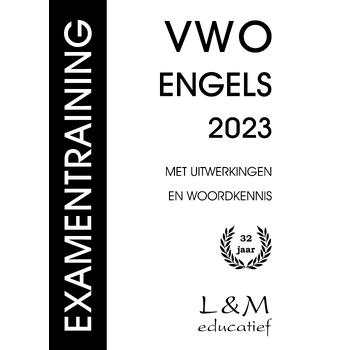 Examentraining Vwo Engels 2023 (Paperback) bij Singel 344
