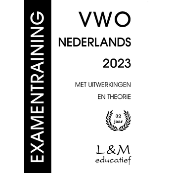 Examentraining Vwo Nederlands 2023 (Paperback) bij Singel 344