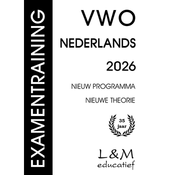 Examentraining Vwo Nederlands 2026 (Paperback) bij Singel 344