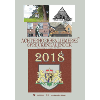 Achterhoekse & liemerse spreukenkalender 2018 bij Singel 344
