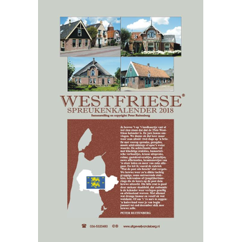 Westfriese spreukenkalender 2018 bij Singel 344