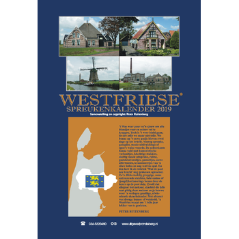 Westfriese spreukenkalender 2019 bij Singel 344