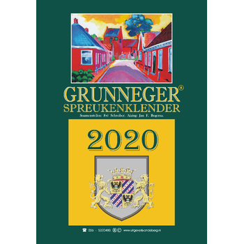 Grunneger spreukenklender 2020 bij Singel 344