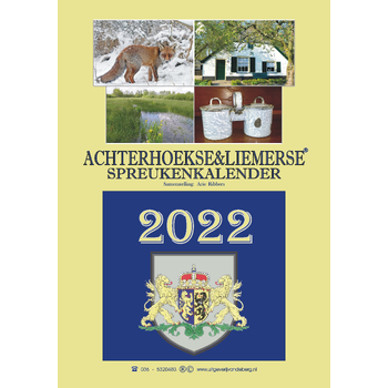 Achterhoekse & Liemerse spreukenkalender 2022 bij Singel 344