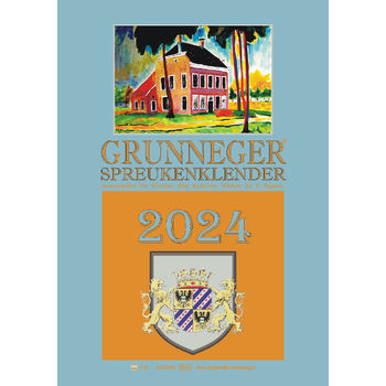 Grunneger spreukenklender 2024 bij Singel 344
