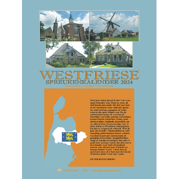 Westfriese spreukenkalender 2024 bij Singel 344