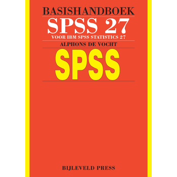 Basishandboek SPSS 27 (Paperback) bij Singel 344