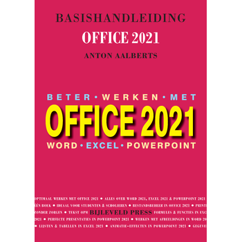 Basishandleiding Beter werken met Office 2021 (Paperback) bij Singel 344