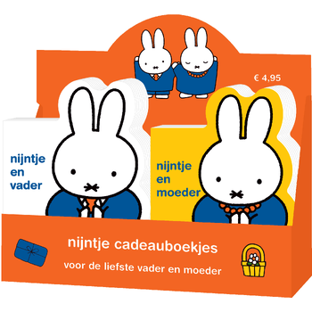 display nijntje cadeauboekjes nijntje en vader | nijntje en moeder (Toy) bij Singel 344