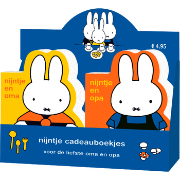 display nijntje cadeauboekjes nijntje en oma nijntje en opa 2x8 bij Singel 344