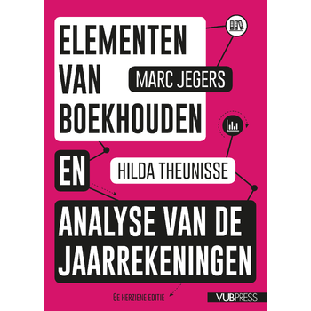 Elementen van boekhouden en analyse van de jaarrekeningen (Paperback) bij Singel 344