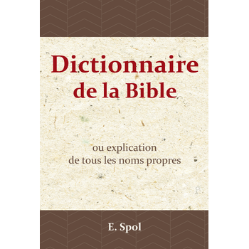 Dictionnaire de la Bible (Paperback) bij Singel 344