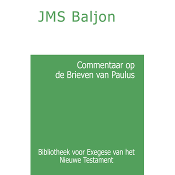 Commentaar op de Brieven van Paulus (Paperback) bij Singel 344