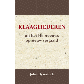 De Klaagliederen (Paperback) bij Singel 344