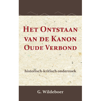 Het Ontstaan van de Kanon des Ouden Verbonds (Paperback) bij Singel 344