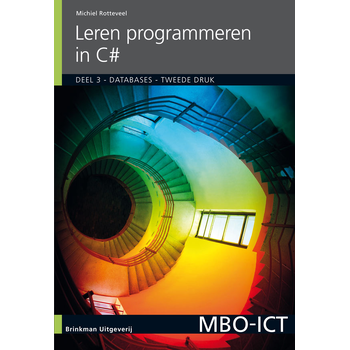 Leren programmeren in C#, deel 3, Databases (Paperback) bij Singel 344