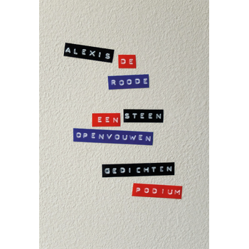 Een steen openvouwen (Paperback) bij Singel 344