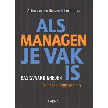 Als managen je vak is (Paperback) bij Singel 344